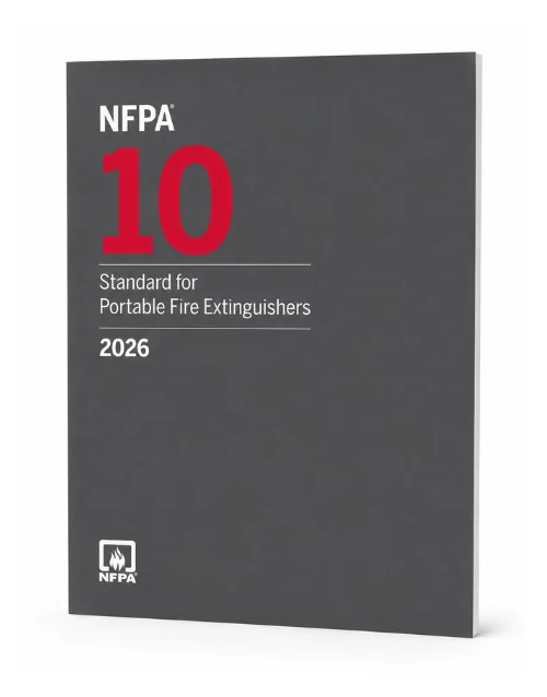 NFPA 10 Portable Fire Extinguishers 2026 Edition book