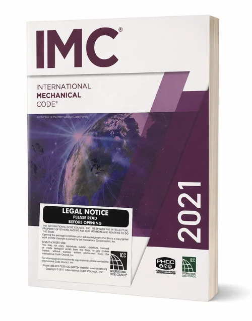2021 International Mechanical Code (IMC) Paperback by International Code Council (ICC) – Official HVAC and Mechanical Systems Code Book