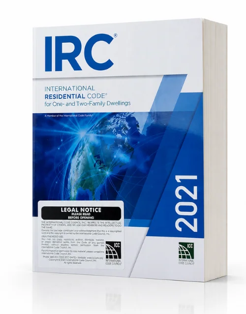 2021 International Residential Code (IRC) Paperback by International Code Council (ICC) – Official Residential Building Code for One- and Two-Family Dwellings