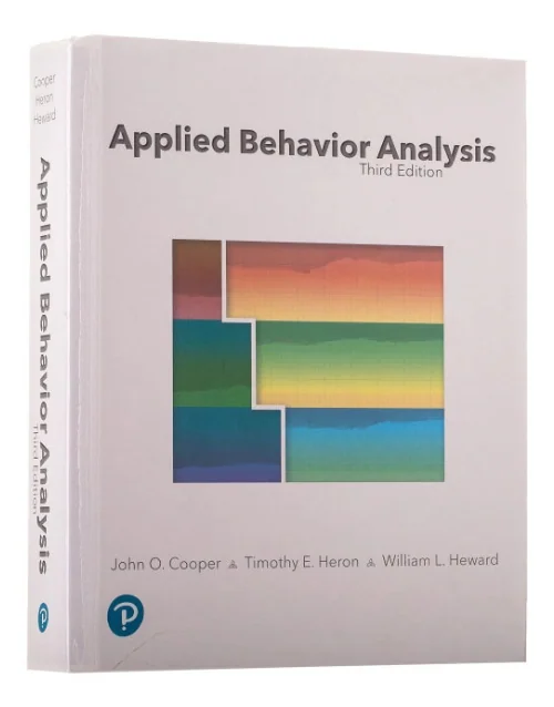 Applied Behavior Analysis 3rd Edition hardcover by Cooper Heron and Heward