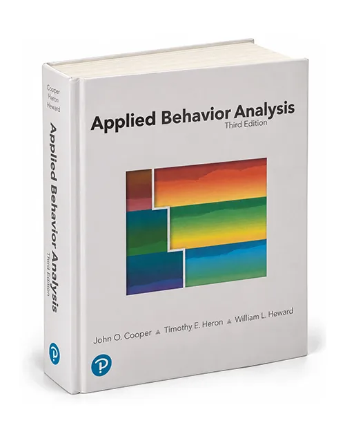 Applied Behavior Analysis 3rd Edition hardcover by Cooper Heron and Heward