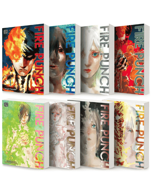Fire Punch complete manga series Volumes 1–8 by Tatsuki Fujimoto