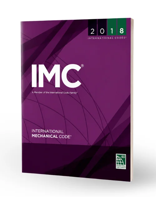 2018 International Mechanical Code (IMC) Paperback by International Code Council (ICC) – Official HVAC and Mechanical Systems Code Book