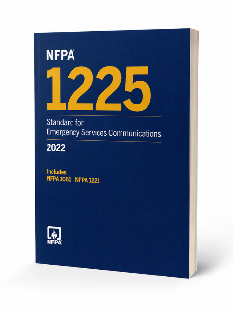 NFPA 1225 Emergency Services Communications 2022 Edition paperback