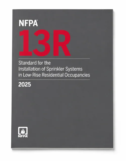 NFPA 13R Installation of Sprinkler Systems 2025 Edition book