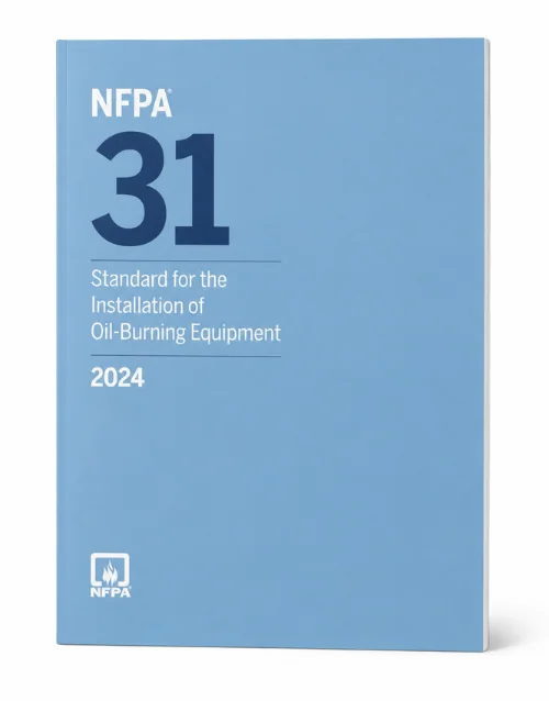 NFPA 31 Oil-Burning Equipment Standard 2024 book