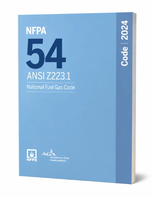 NFPA 54 ANSI Z223.1 National Fuel Gas Code 2024 Edition book