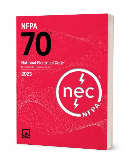 NFPA 70 NEC 2023 Edition paperback book