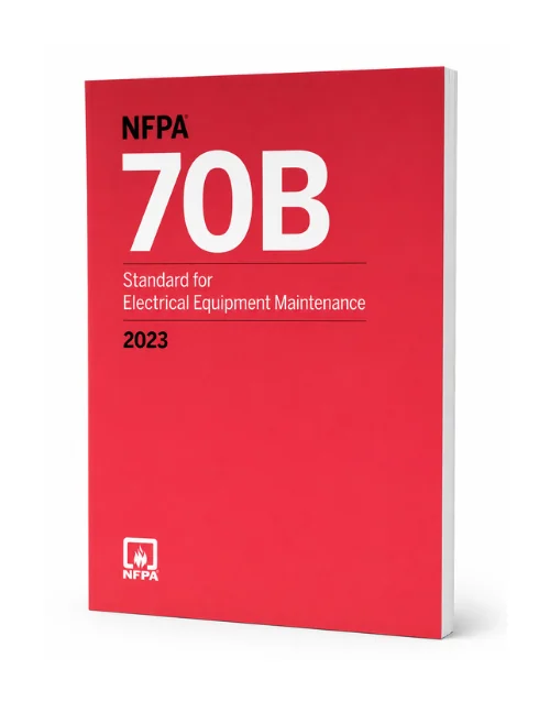 NFPA 70B Standard for Electrical Equipment Maintenance 2023 Edition paperback