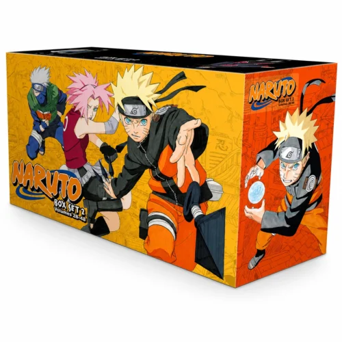 Naruto Box Set 2 Volumes 28–48 by Masashi Kishimoto