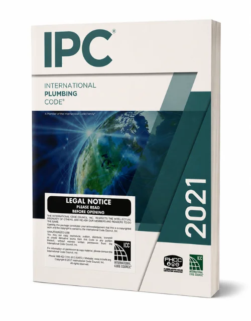 2021 International Plumbing Code (IPC) Paperback by International Code Council (ICC) – Official Plumbing Systems and Code Compliance Book