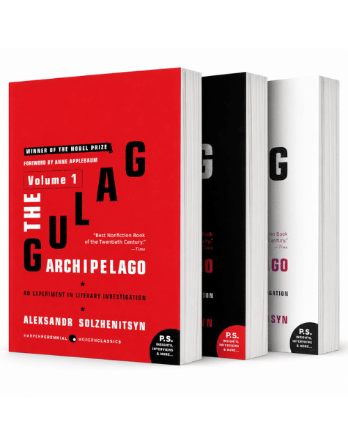 The Gulag Archipelago complete three-volume paperback collection