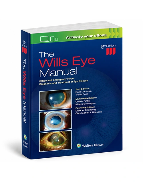 The Wills Eye Manual 8th Edition Book, ISBN 9781975160753