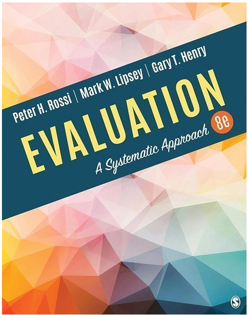 Evaluation A Systematic Approach 8th Edition book cover