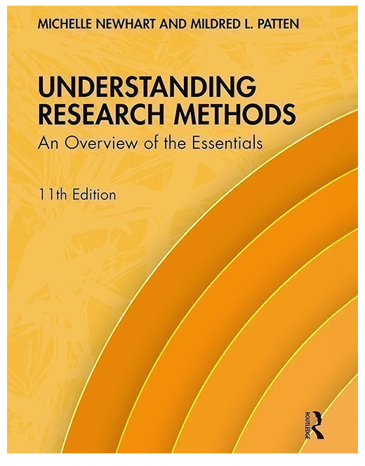 Understanding Research Methods 11th Edition paperback book cover