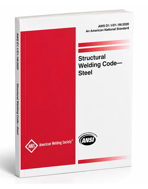 AWS D1.1/D1.1M:2020 Structural Welding Code—Steel book cover