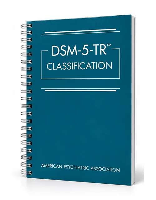 DSM-5-TR Classification spiral-bound reference book by American Psychiatric Association